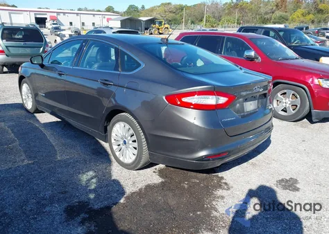 2015 Ford Fusion Hybrid Se из США, поврежденный, VIN 3FA6P0LU7FR123894